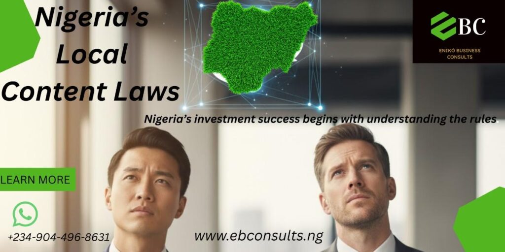 Stay compliant, stay profitable — Nigeria’s investment success begins with understanding the rules.