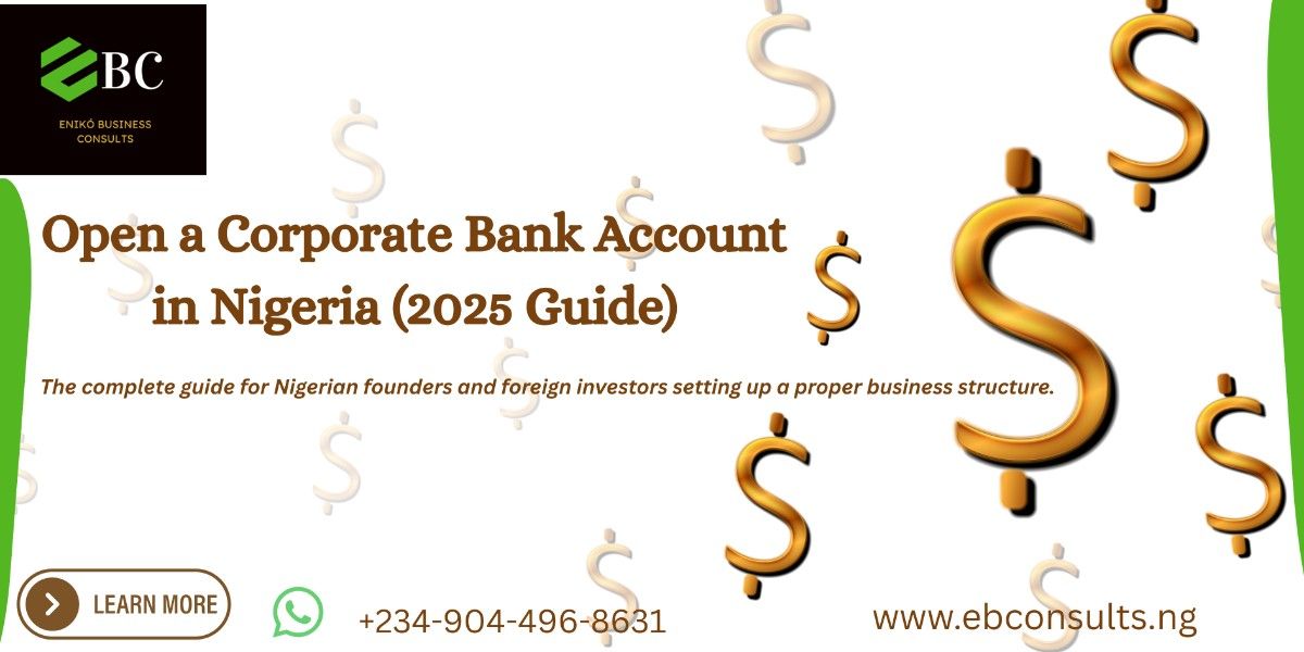open business account in Nigeria