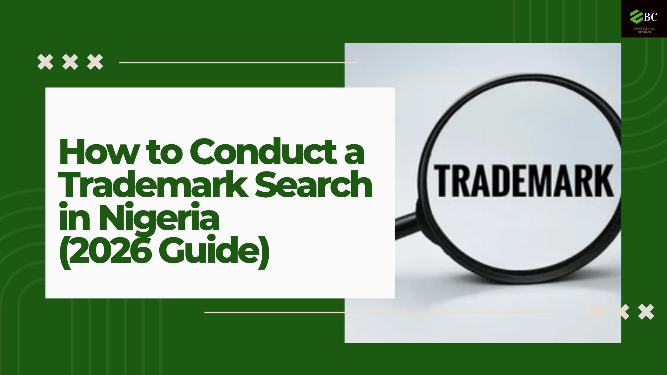 How to conduct a trademark search in Nigeria — NIPO availability search guide 2026